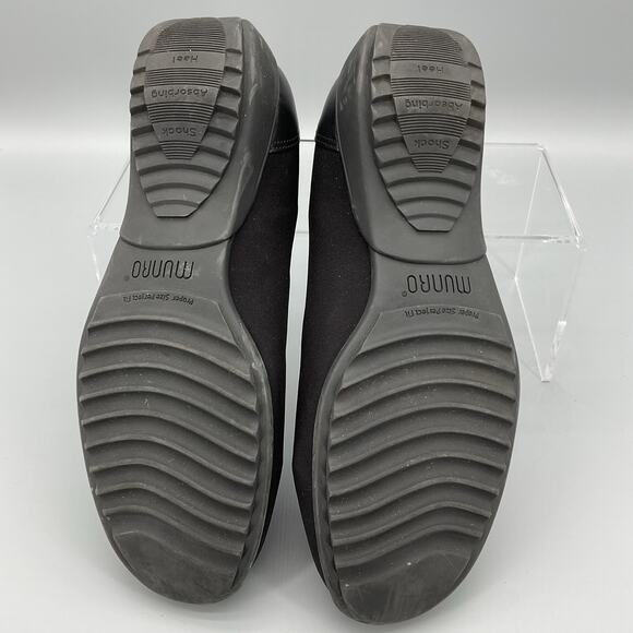 Munro Women’s Traveler Slip-on Walking Sneaker Black Size 9M - Picture 8 of 10